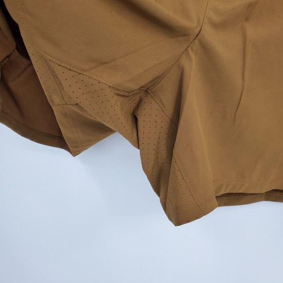 VRST Men's 5" Accelerate‎ Running Lined Boxer Brief Athletics Shorts XL Brown - Picture 10 of 10